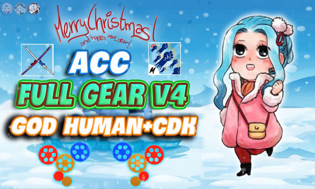 (Vip) Acc Full Gear V4 - Godhuman